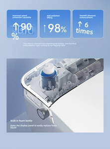 Inodoro Inteligente Estilo Moderno con Bidé y Control por Voz, Taza de Cerámica Tipo Water Closet - Product Image 3
