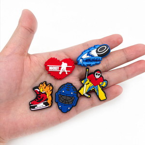 2025 nóng bán Ice Hockey Giày quyến rũ bán buôn Ice <span class=keywords><strong>hockery</strong></span> làm tắc nghẽn quyến rũ trang trí Giày Phụ kiện cho làm tắc nghẽn - Product Image 5