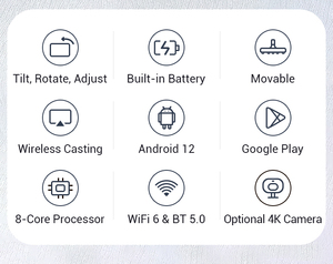 21.5 <span class=keywords><strong>24</strong></span> 27 32 inch cảm ứng Bảng điều chỉnh đứng thông minh TV LCD cảm ứng màn hình Màn hình Android rollable di chuyển tiktok phát thanh truyền hình thiết bị - Product Image 6