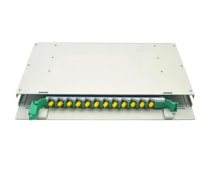 144 Core Rack Mount ODF GQL100-P2Ca Glasfaser-Verteilungsrahmen-Ausrüstung Glasfaser-Patch-Panel