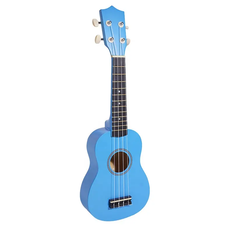 2024 Factory wholesale beginner color 21 inch ukulele wooden small guitar ukulele student musical instrument