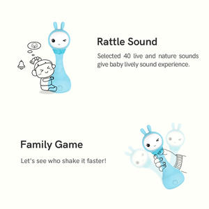 Sonajero de mano electrónico inteligente Yutong R1s, juguete infantil para Cognición de sonido, regalo educativo <span class=keywords><strong>Yaoyao</strong></span> - Product Image 4