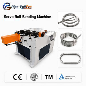 CNC Servo Pipe Rolling <b>Machine</b> Tube <b>Bending</b> <b>Machine</b> 40mm Round Square Rectangular Tube Pre-<b>bending</b> Spiral Coil Arc - Product Image 1