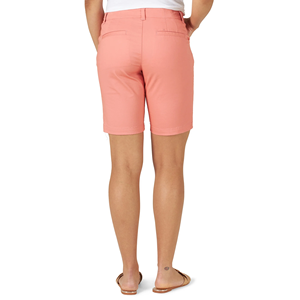 Short en tissu chino de couleur unie à design personnalisé pour femmes Pantalon court en tissu chino avec logo personnalisable directement de l'usine du Bangladesh - Product Image 2