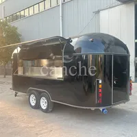 Camion de restauration mobile Canche personnalisé de 5 m pour camping extérieur