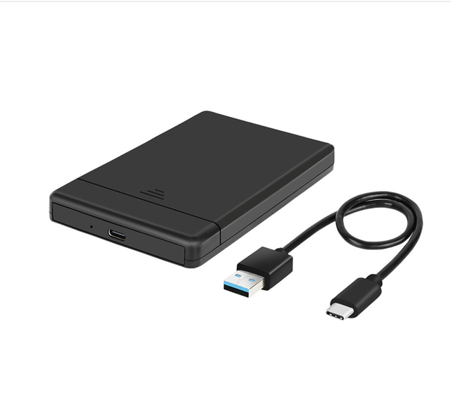15mm 2.5inch USB3.0 3.1SATA HDD Box Hard Drive External HDD Enclosure Type C Tool Free 6Gbps Push and Pull for SSD 4TB