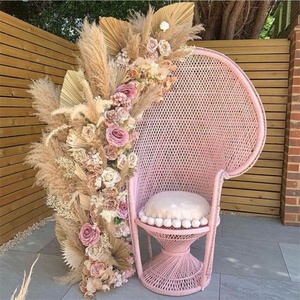 Hojas de palma secas naturales para decoración del hogar, hojas de abanico de especies secas tropicales para decoración de bodas, gran oferta, O-020, 2023 - Product Image 2