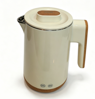 Bouilloire électrique sans fil numérique intelligente, maintien au chaud, réglages multi-températures, écran tactile, acier inoxydable, capacité 1,7 L, usage domestique