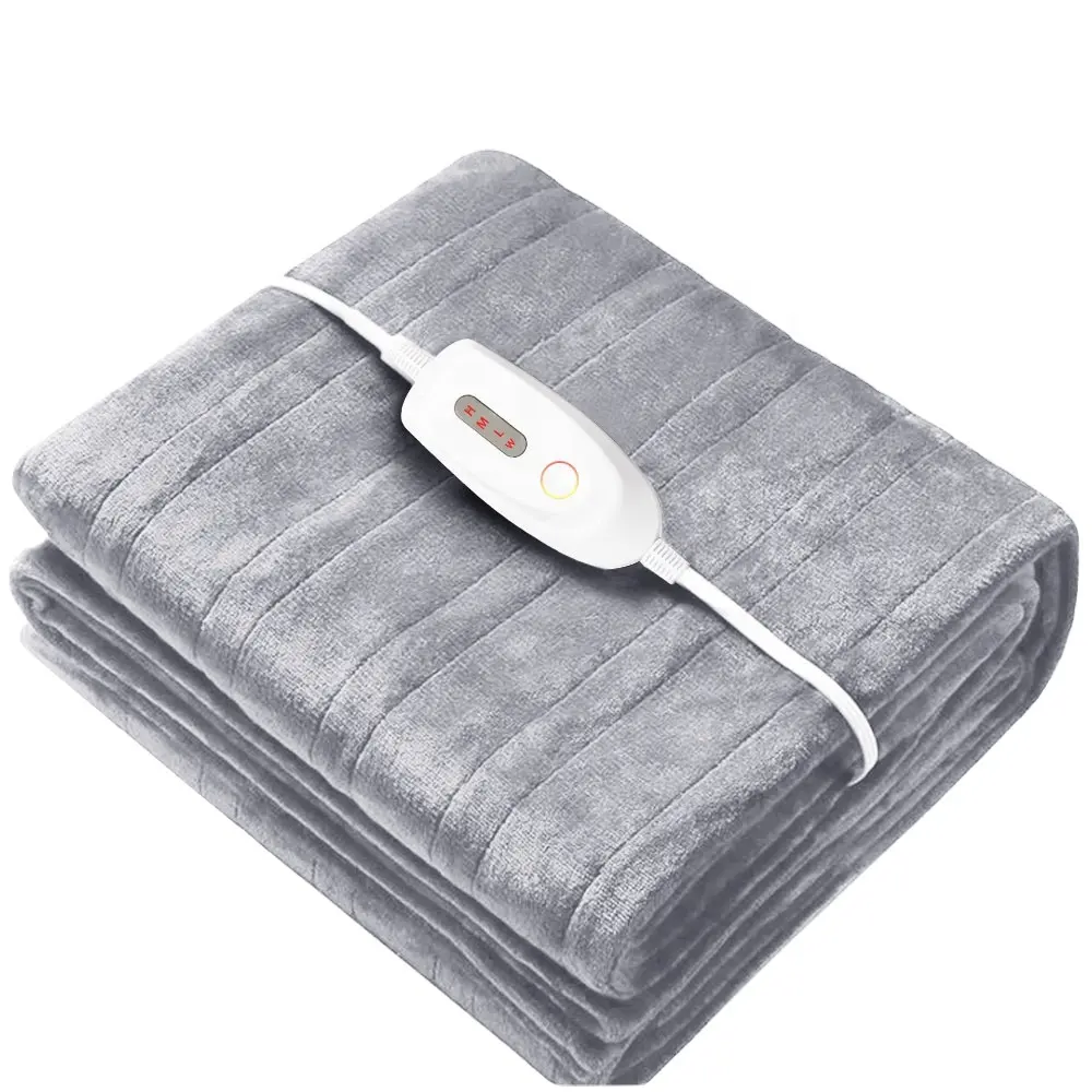 गर्म बिक्री फैक्टरी प्रत्यक्ष फलालैन धो सकते हैं गर्म बिजली के गर्म कंबल के लिए पहनने योग्य गर्म बिजली कंबल बिस्तर
