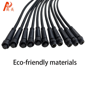 ขั้วต่อสายไฟ M12 แบบสกรู 3 ขา ฉนวนไนลอน ระดับการป้องกันน้ำและฝุ่น IP67 รองรับแรงดันไฟฟ้า 380V กระแสไฟ 10A สำหรับงานไฟฟ้า <span class=keywords><strong>2</strong></span>-5 ขั้ว - Product Image 3