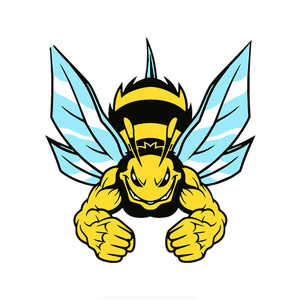 Autocollants de <span class=keywords><strong>casque</strong></span> de course automobile TCYATO de haute qualité, motif abeille de dessin animé, autocollants imperméables pour ordinateur portable et casques - Product Image 4