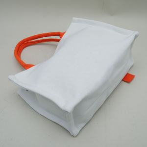 Vente directe en usine Sacs à main en toile de coton avec logo personnalisé écologique Sacs fourre-tout réutilisables pour femmes - Product Image 5