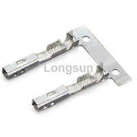 Terminal de sertissage automobile Lonsun de haute qualité 25025-YT en bronze phosphoreux étamé 12V