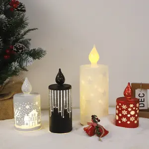 Personalized Warm Led Candles Electrical Candle Safety Christmas Festival Feeling Decoration Good Present For Children