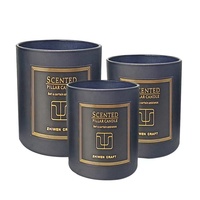 Bougie en cire de soja de 300 g avec parfum personnalisé et logo privé, bougie en cire de soja de 10 oz