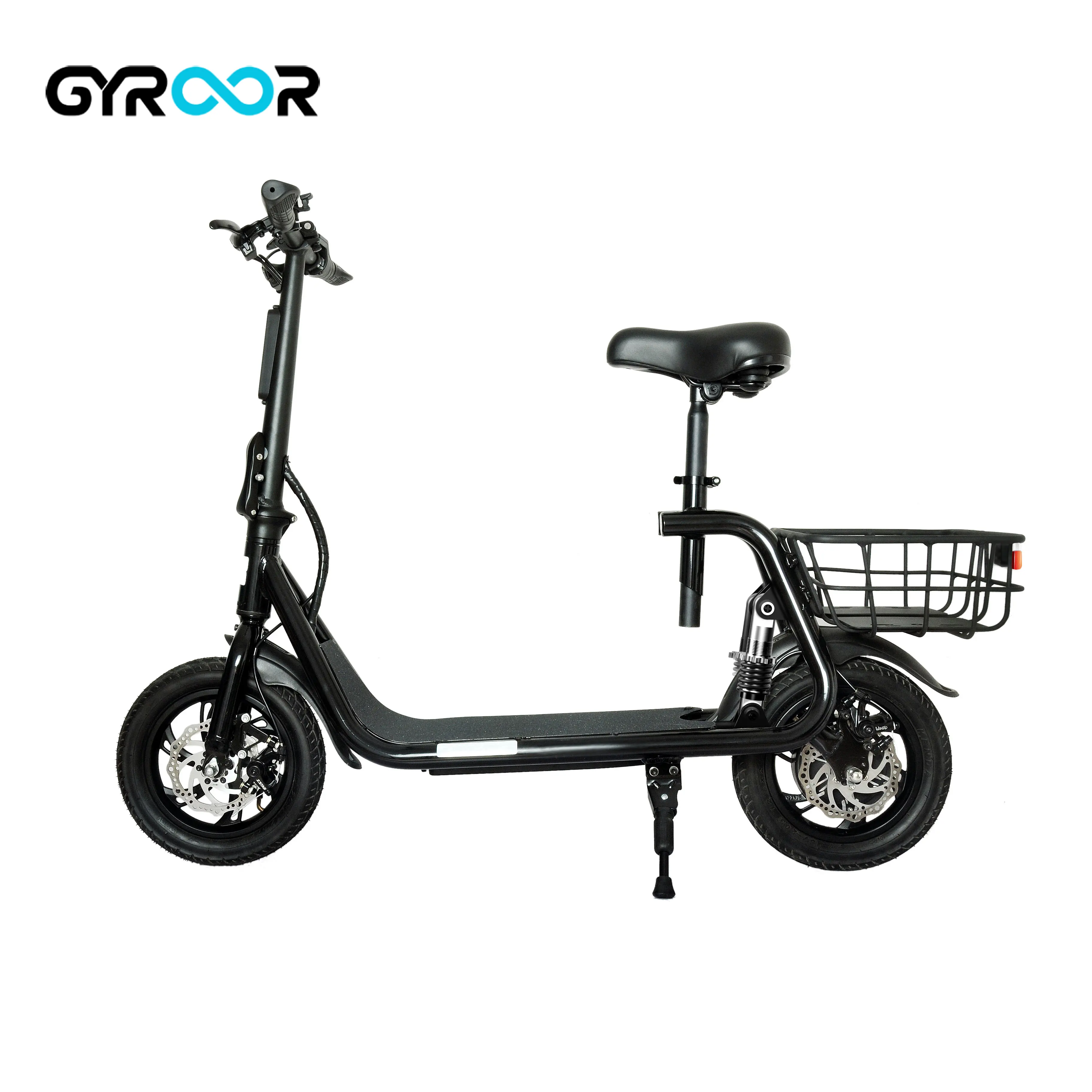 Gyroor Electric Bicycle 36V 350W 12 Inches Fat Ebike Bicycle 25km/h Mileage Electric Bike electric city bike