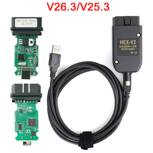NUEVA Interfaz VCDS VCDSCAN HEX V2 Actualización 26.3 para VW, AUDI, Skoda, Seat, Herramientas de Diagnóstico Automotriz Multi-Idioma - Product Image 4
