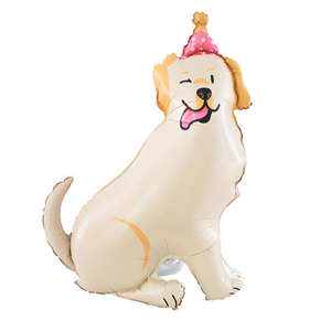 Ballons en aluminium pour fête d'anniversaire de chien-Ballon pour animaux de compagnie debout unique écologique pour caniches teckels bergers Bulldogs & Labradors - Product Image 3