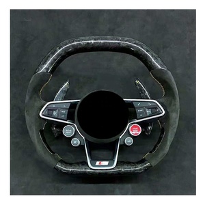 <span class=keywords><strong>Volante</strong></span> de fibra de carbono para coche, accesorio para <span class=keywords><strong>Audi</strong></span> A1 S1 A3 S3 <span class=keywords><strong>A4</strong></span> S4 A5 S5 A6 S6 A7 S7 A8 S8 - Product Image 5