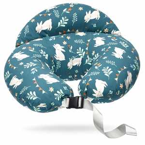 Silla de Bebé Manual Ajustable con Cómoda Almohada de Lactancia y Fundas Extraíbles de PVC para 0-12 Meses - Product Image 1