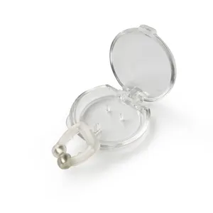 Pince-nez anti-ronflement en silicone transparent, dispositif d'aide au nez pour le sommeil, bouchon, anti-ronflement, vente chaude Amazon, prix d'usine