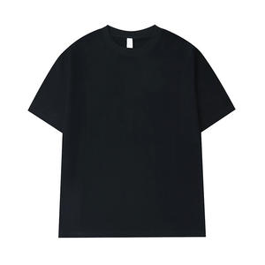 Camiseta <span class=keywords><strong>de</strong></span> Algodón Peinado <span class=keywords><strong>de</strong></span> 330g, para Hombre y Mujer, Talla Grande, Lisa, <span class=keywords><strong>de</strong></span> Color Sólido, Camiseta Básica para <span class=keywords><strong>Parejas</strong></span>, Etiquetas Personalizadas - Product Image 6