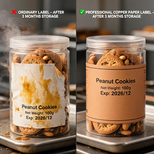 FDA Compliant Anti-moisture Custom Size Tags for Star Anise <strong>Cumin</strong> Spice Dry Food Packs Synthetic Paper Labels - Product Image 3