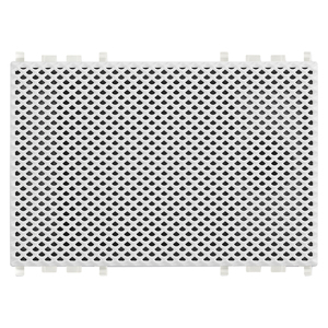 Rejilla de altavoz blanca de 11,2x9,6x9,8 cm para paneles de insonorización - Product Image 1