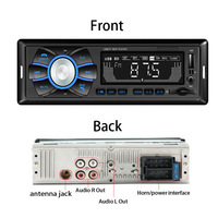 MP3 universel de voiture pour lecteur Bluetooth Radio FM U Disk SD Card Music Aux USB Connection Stereo Function Car Charger MP4 Players