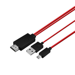 สายเคเบิล USB เป็น HDMI 1080p สำหรับเชื่อมต่อทีวี พร้อมตัวนำทองแดงและฉนวนถัก - Product Image 3