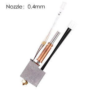 Kit Hotend Antinsky pour imprimante 3D Anycubic Kobra3, buse en laiton et acier trempé 0,4 mm - Product Image 4