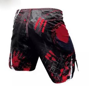 Personnalisé MMA Blanc Shorts 100% Polyester BJJ Shorts pour Hommes Sublimation Combat Court En Gros Arts Martiaux Porter - Product Image 6