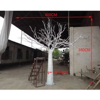 wholesale artificial white branches tree, white tree wedding decor