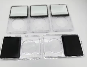 Прозрачный прозрачный корпус передней лицевой панели для iPod 5-го 5,5 поколения видео 30 ГБ 60 ГБ 80 ГБ для iPod Video A1136 передний корпус - Product Image 2