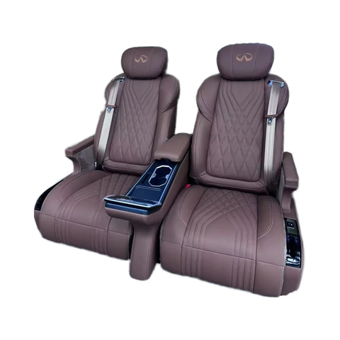 Luxury SUV Modified Cars for LX570 Land Cruiser Patro Infiniti LC200 LC300 Features Armrest Box Refrigerator Folding Seat
