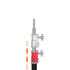 Chân máy ảnh chuyên nghiệp 3.3m, chân đèn chụp ảnh, chất liệu thép không gỉ siêu bền, tay cần đa năng, thanh ngang, đầu kẹp, chân máy ba chân - Product Image 5