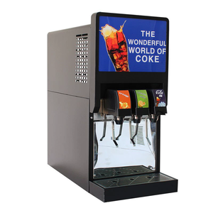 Commercial Self-Service Carbonated Drink Dispenser 3/4/6 Automatic Cold Soda Machine With Syrup Mixing System AS-Beverage037 3/4 - Product Image 1
