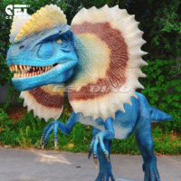 CET-DI6 Dinosaure robotique animatronique réaliste de haute qualité et grandeur nature pour les parcs à thème intérieurs/extérieurs, les centres commerciaux et les espaces publics