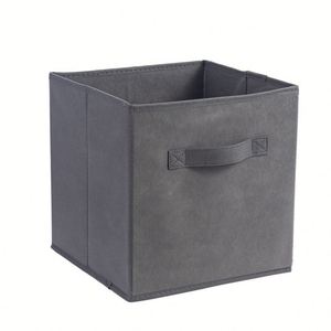Fabric Storage Cubes Dark Color Storage Basket with Handles Closet Foldable Storage Bins - Product Image 6