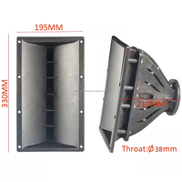 Vente directe usine d'accessoires audio professionnels : Haut-parleur à cornet, Driver de compression pour Line Array, Driver à cornet, Guide d'ondes pour Line Array