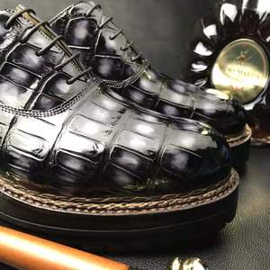 Nuovi Stili 2026 Zapatos Para Hombre, Scarpe da Uomo in Pelle di Coccodrillo, Scarpe Eleganti da Ufficio in Pelle di Alligatore, Calzature Maschili alla Moda - Product Image 4