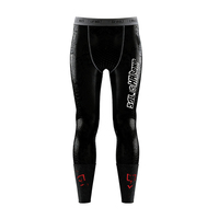 Pantalons de compression Pro Fighter No Gi MMA, haute élasticité, évacuation de la transpiration, flexibilité totale, pour l'entraînement et la remise en forme