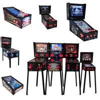 Machine de flipper chinoise à pièces, jeu de flipper virtuel 3D, machine de jeu d'arcade, machine de divertissement