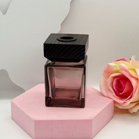 Bouteilles de diffuseur de parfum à bâtonnets en rotin gris vides de 100 ml pour aromathérapie sans flamme à usage domestique