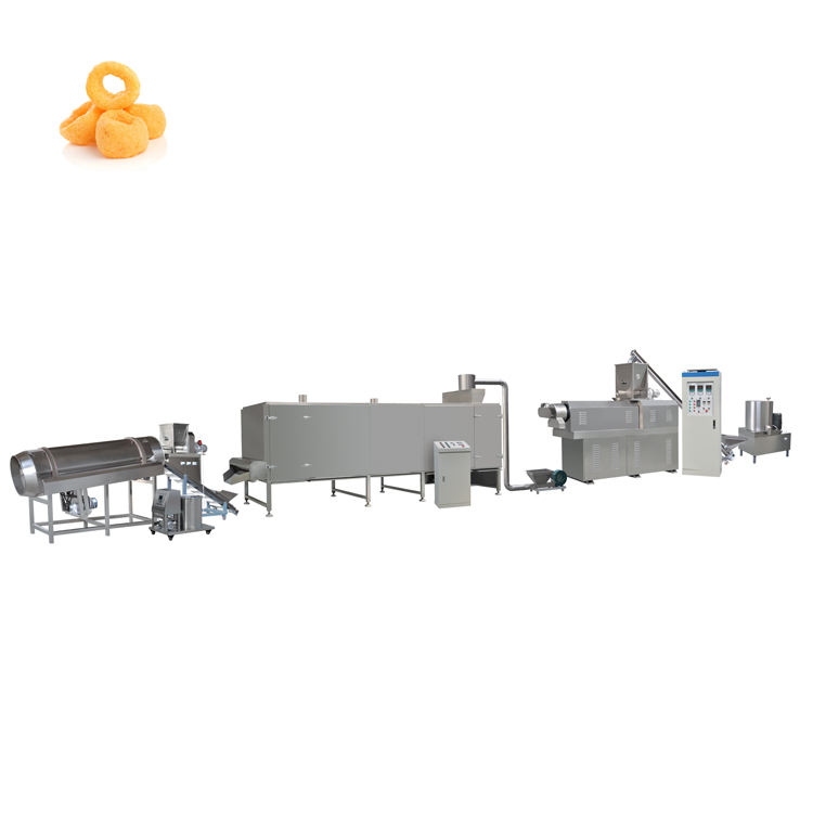 Teether Puff Industry Big Teether Snake Puffing Machine Extruder Rice Quinoa Puff ...