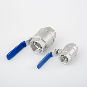 Válvula de Bola de Plataforma Alta Eléctrica de Acero Inoxidable 304 Q11F-16P, Dos Piezas, Rosca Interna y Externa, Serie 316 - Product Image 2