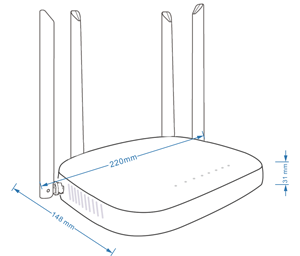 Chất Lượng Cao <span class=keywords><strong>Wifi</strong></span> <span class=keywords><strong>Router</strong></span> 300Mbps 4G Nhanh Chóng Ổn Định An Toàn <span class=keywords><strong>Router</strong></span> Không Dây Để Sử Dụng Nhà - Product Image 6