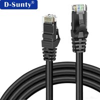 Câble Ethernet Cat6 blindé UTP pour extérieur, conducteur en cuivre, gaine en PVC, 305 m, pour utilisation intérieure/extérieure, CCTV, usine, réseaux de bureau