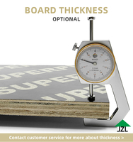 WBP Melamin Vertikale Lamellen Kernholzplatten Umweltfreundliche Furnierplatten JZL |   Filmbeschichtete E2 16-18mm 1440x1220mm Eukalyptus-Schalungsplatte