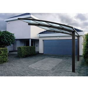 Auvent de voiture en <span class=keywords><strong>aluminium</strong></span> moderne, pare-soleil de balcon, toit en Polycarbonate, abris de vélo - Product Image 5